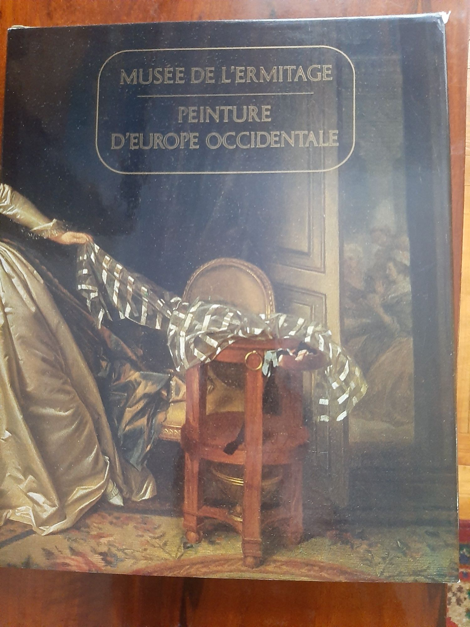 Книга-альбом Западноевропейская живопись в эрмитаже