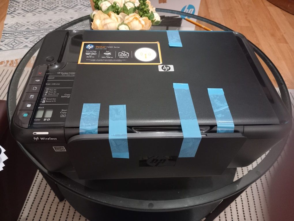 Impressora HP OfficeJet 4630 e - All - ln -One/Jacto Tinta,Fax.