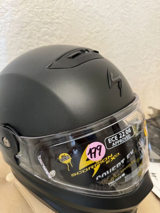 Шлем Scorpion Covert FX (новый) + пинлок