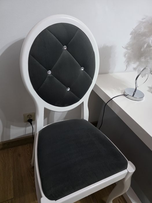 Zestaw stół i krzesła Glamour