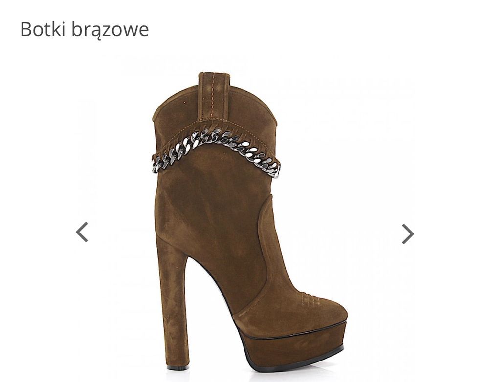 Nowe botki casadei