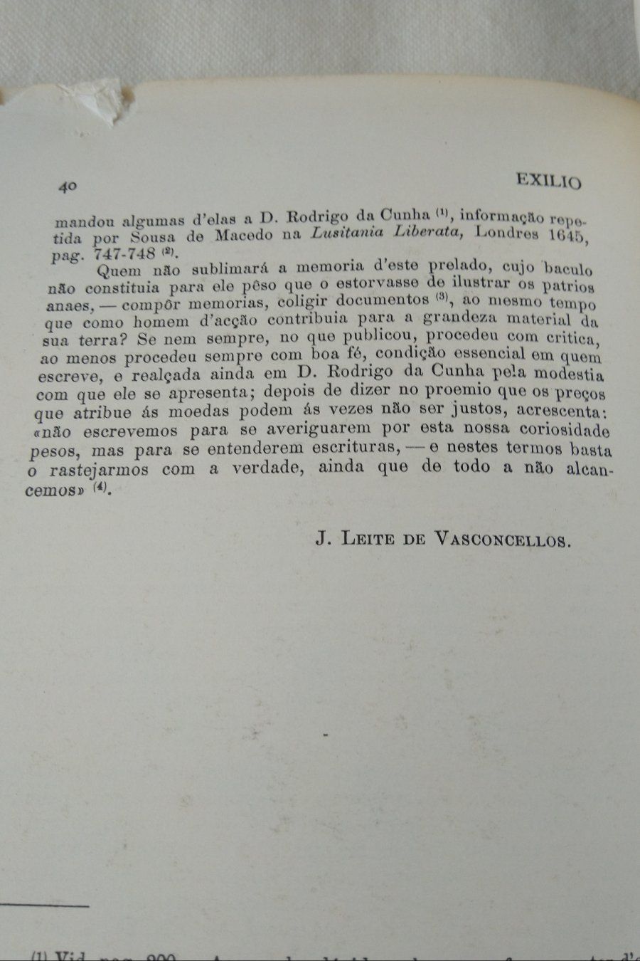 Exílio Revista Mensal Nº1 Facsimile