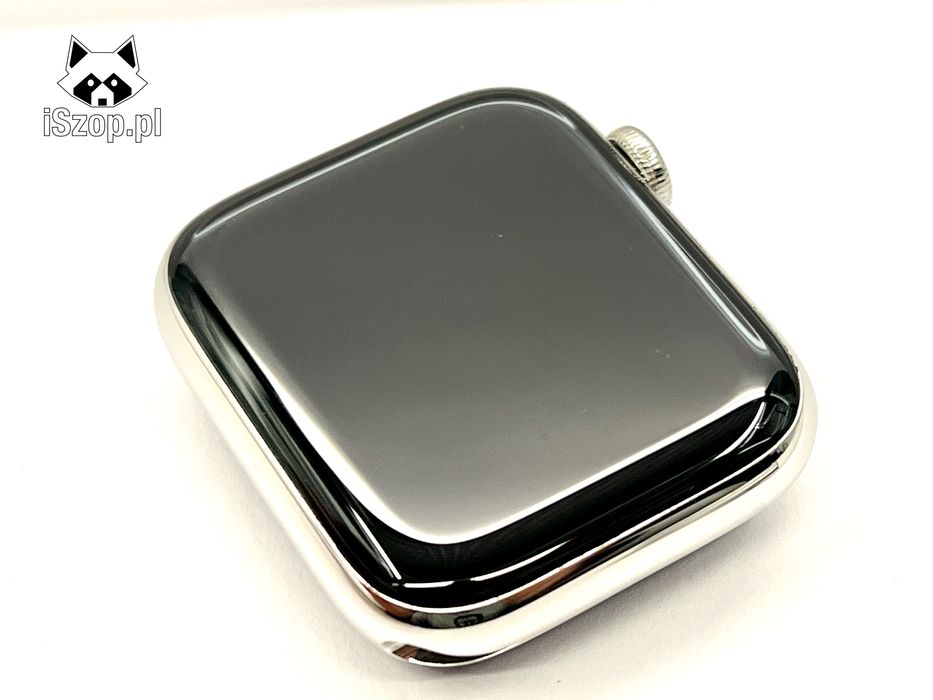Apple Watch 9 45mm LTE  Stainless Silver GWARANCJA