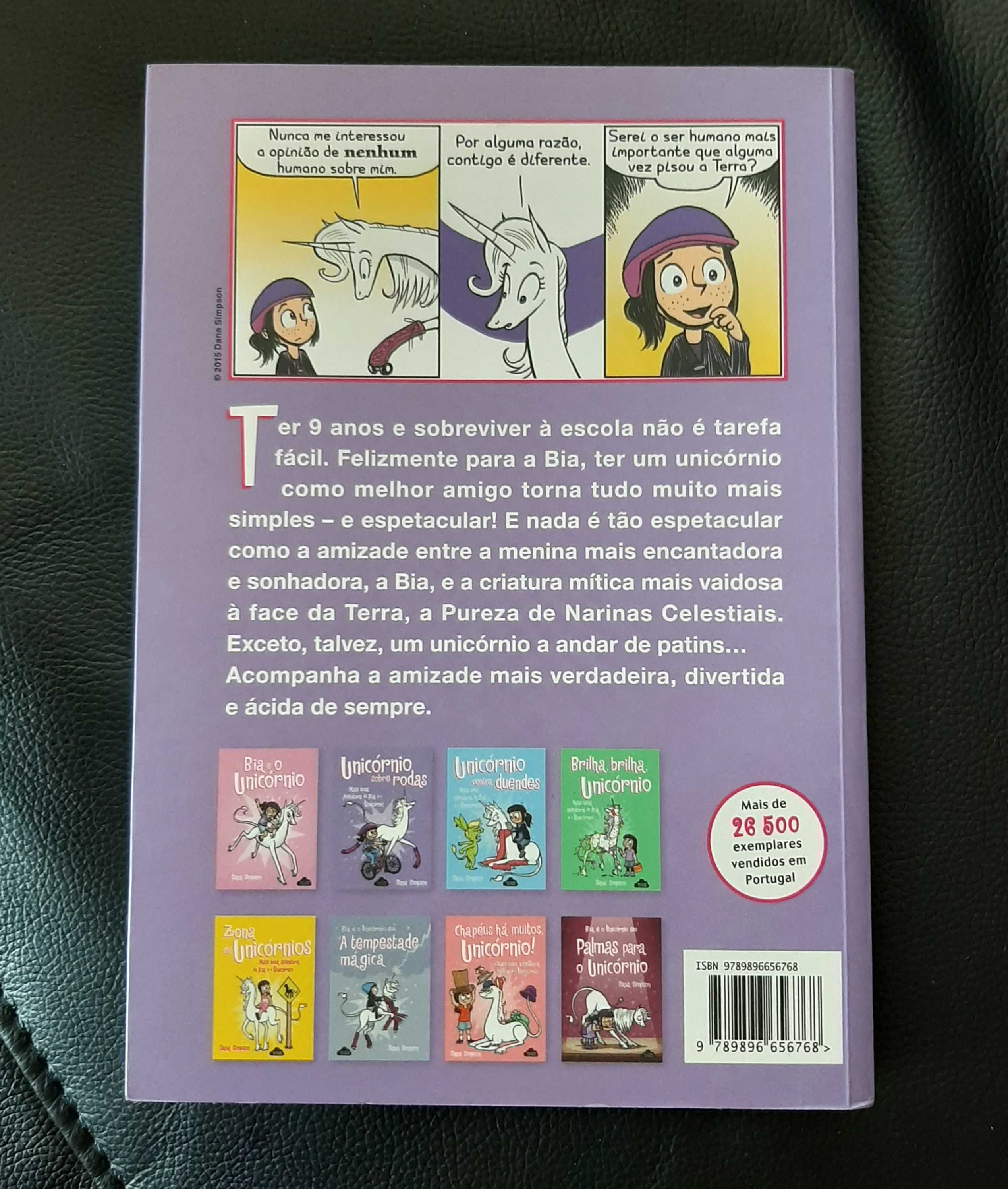 Livro - Bia e o Unicórnio 2 - Unicórnio Sobre Rodas