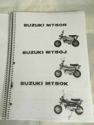 Suzuki MT50 Trailhopper (Mini Suzuki) Parts List