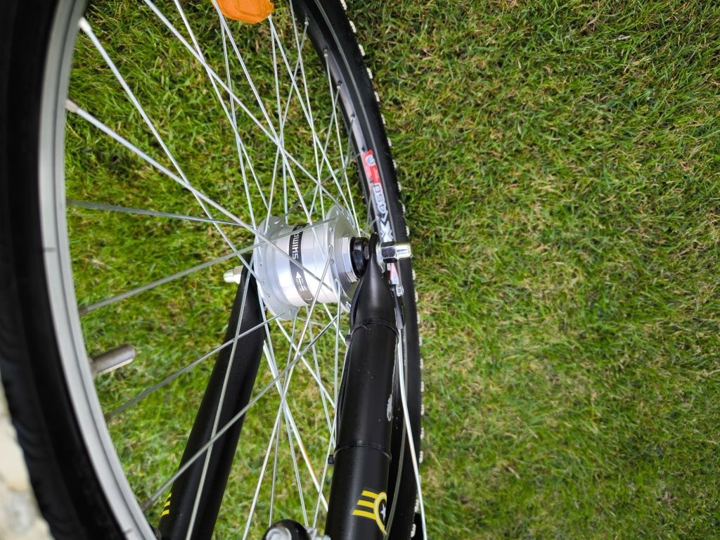Rower Bocas rama alu koła 24 całe Shimano jak nowy Nexus