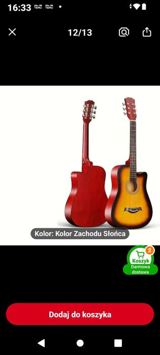 Sprzedam gitarę akustyczną