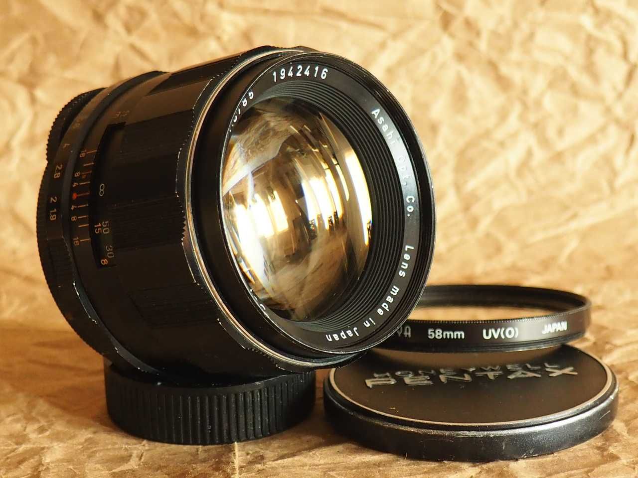 Obiektyw Asahi Super-Takumar 85mm f/1.9, М42.