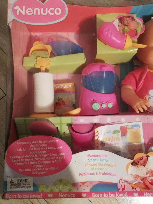 Nowa lalka dla dzieci NENUCO + akcesoria