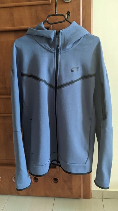 Nowa Bluza męska Nike Tech Fleece rozmiarze Mniebieska