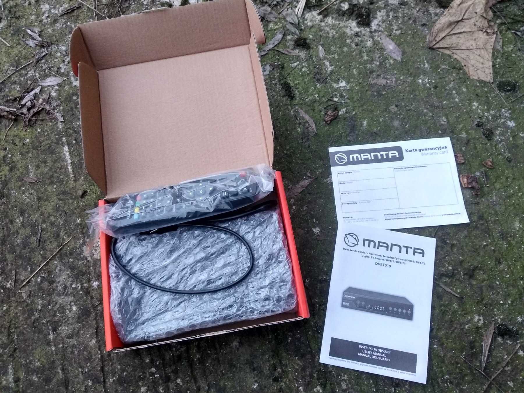 Dvb t2 тюнер Manta DVBT019 - DVBT-T2/HEVC