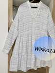 Romantyczna sukienka Love & Divine L w kratkę – zwiewna