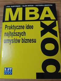 MBA box. Praktyczne idee najtęższych umysłów biznesu. J. Kurtzman,