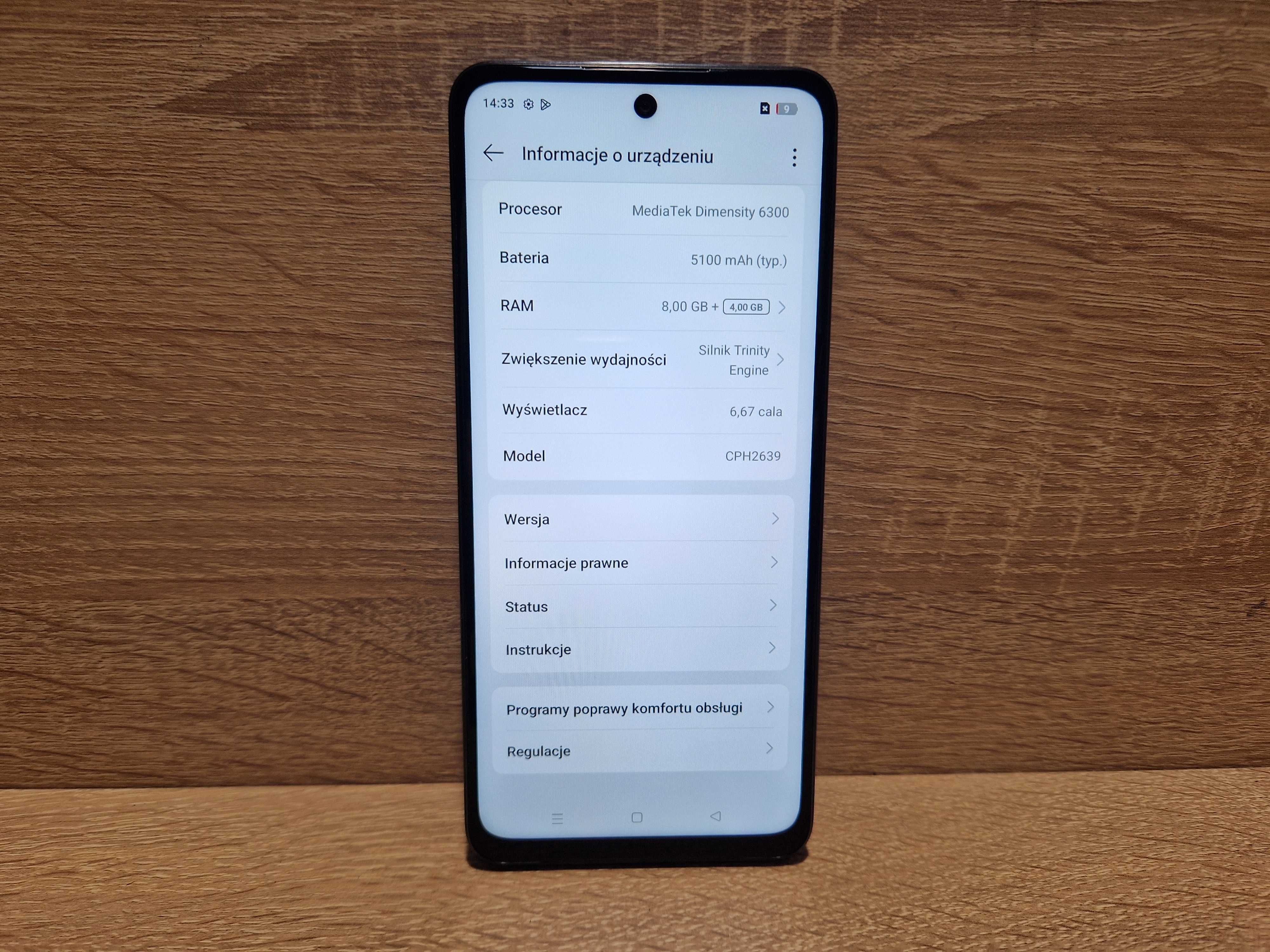 Smartfon OPPO A80 8/256 GB