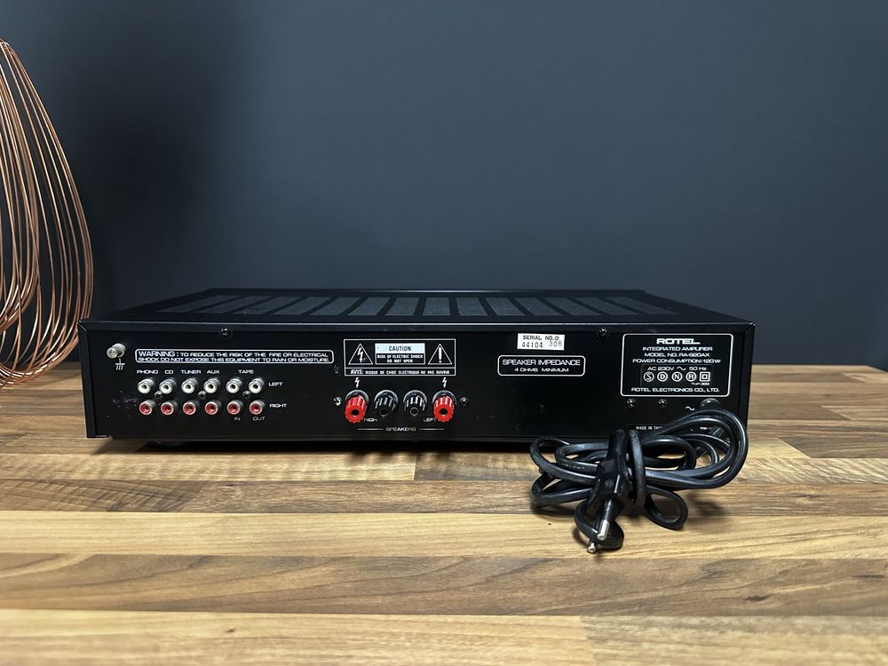 Rotel RA-920AX - wzmacniacz stereo, zadbany z kolekcji