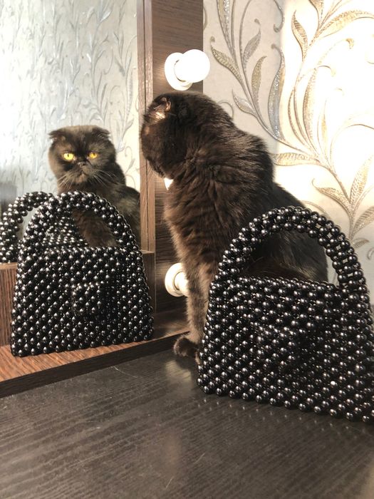 Сумки из акриловых и рустальных бусин. Люкс качество