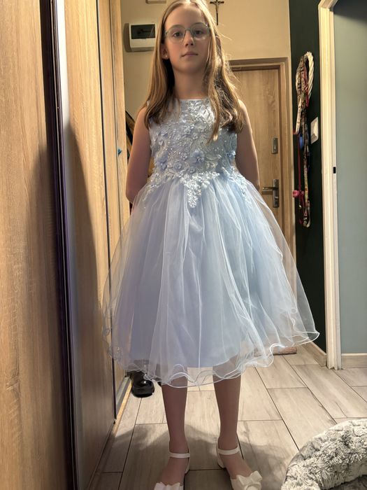 Sukienka dla dziewczynki wizytowa 146-152