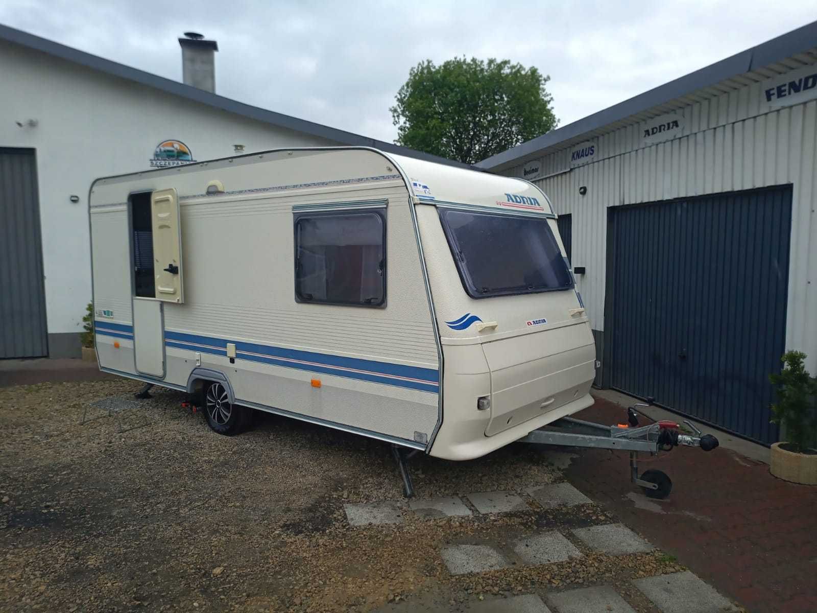 Adria-430-Dmc 1000kg.Przedsionek-Wc-4-osoby-Mover-12v-Gwarancja 1-Rok.