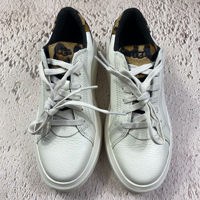 Оригінал нові жіночі кросівки UGG Scape Spotty Lace Natural Leopard