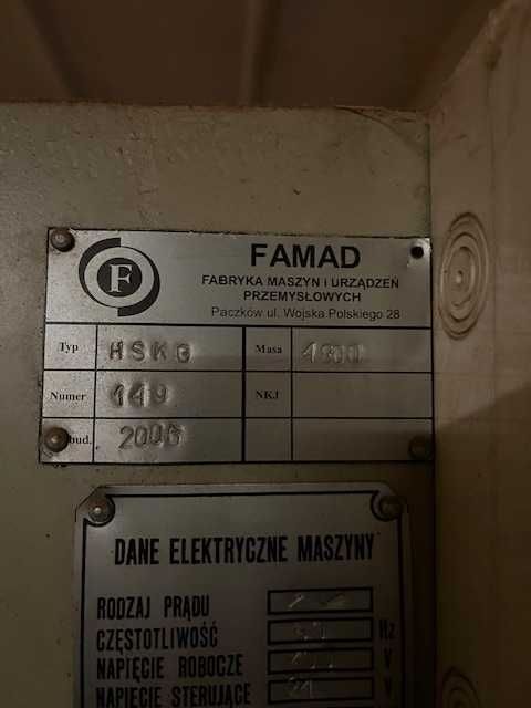 Prasa montażowa hydrauliczna do klejenia drewna FAMAD typ HSKG