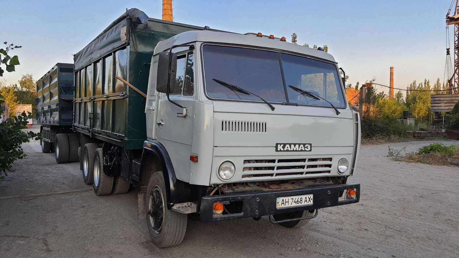 Продам Камаз з причіпом