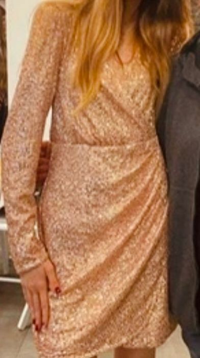 Шикарнейшее нарядное платье р.С-М