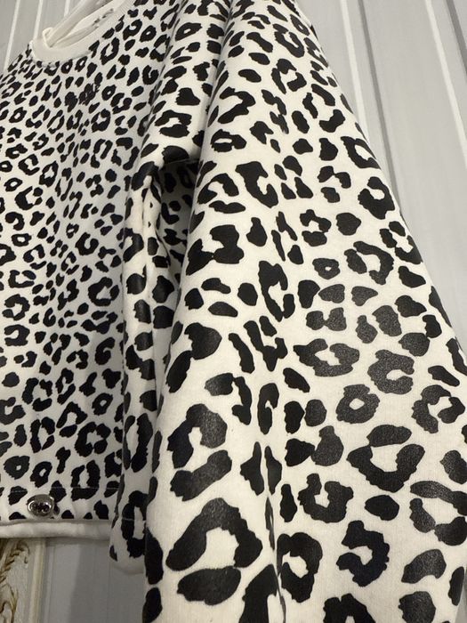 Білий спортивний костюм на флісі