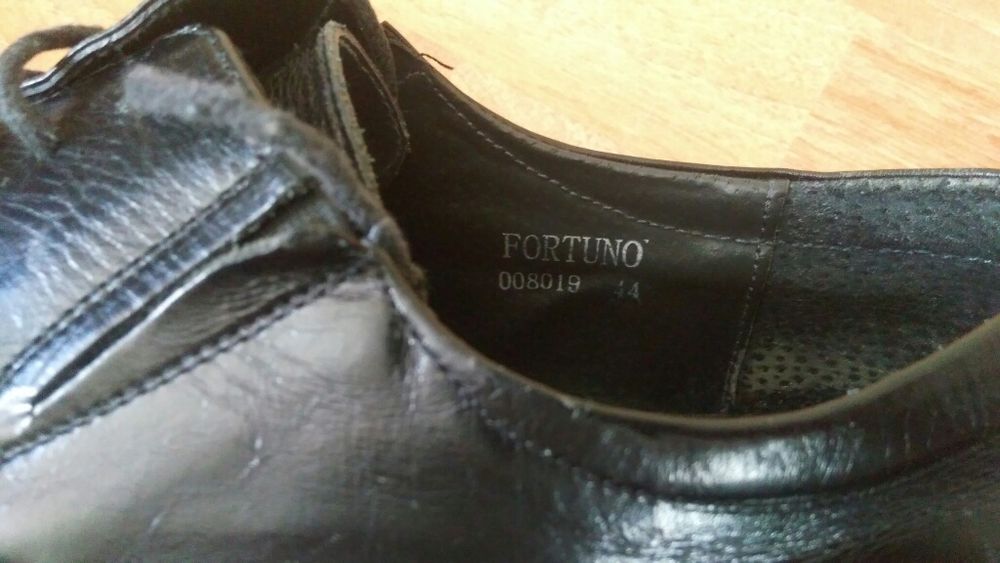 Мужские туфли черные кожаные размер 45 по стельке размер 29,5 см