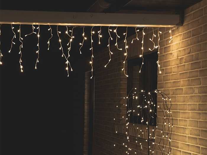 НОВОРІЧНА! Гірлянда мішура роса хвойна лапа. Гирлянда на пульте.