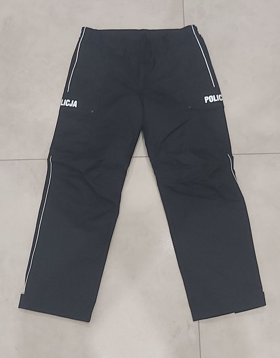 Spodnie policja softshell przejsciowe podszewka