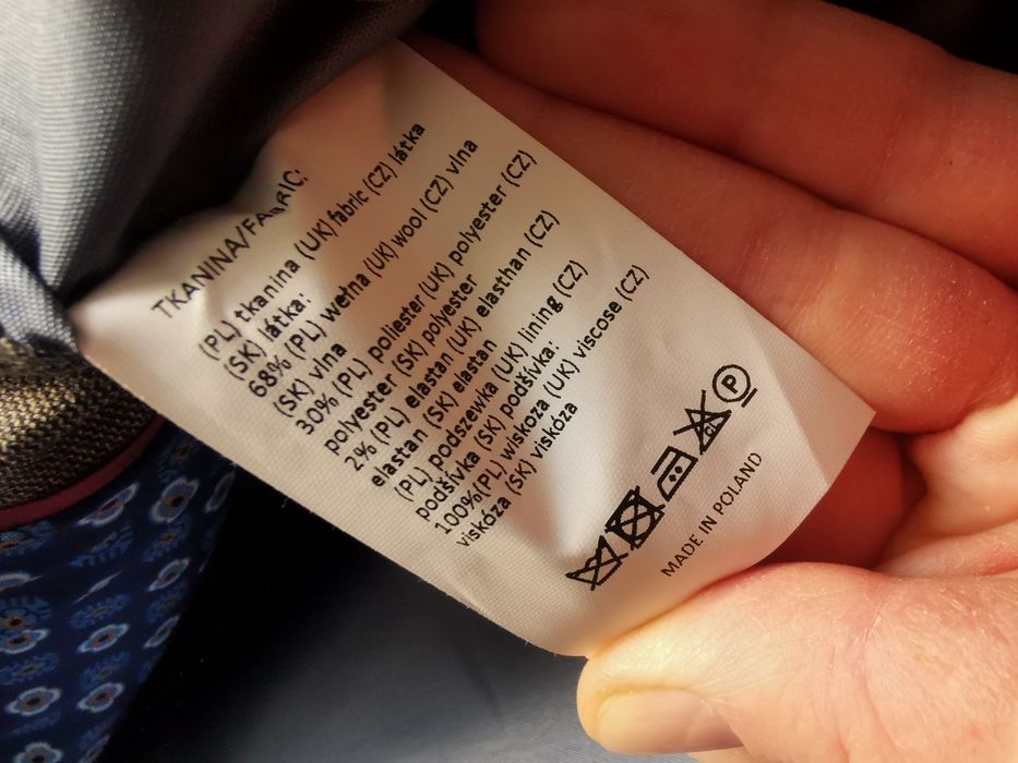 Marynarka z wełną Pako Lorente 50/176