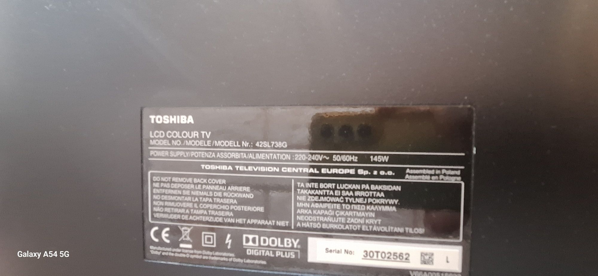 Toshiba 42SL738G