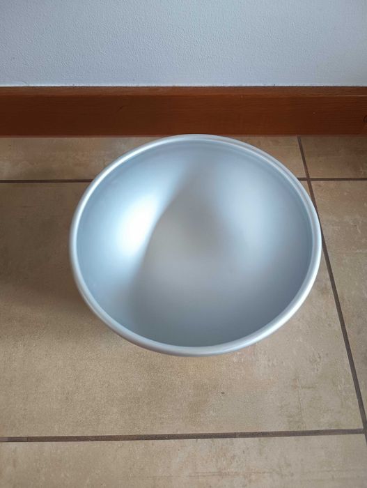 PME BALL084 aluminiowa blacha do tortów kulowa/półkuli, 20x10cm NOWA