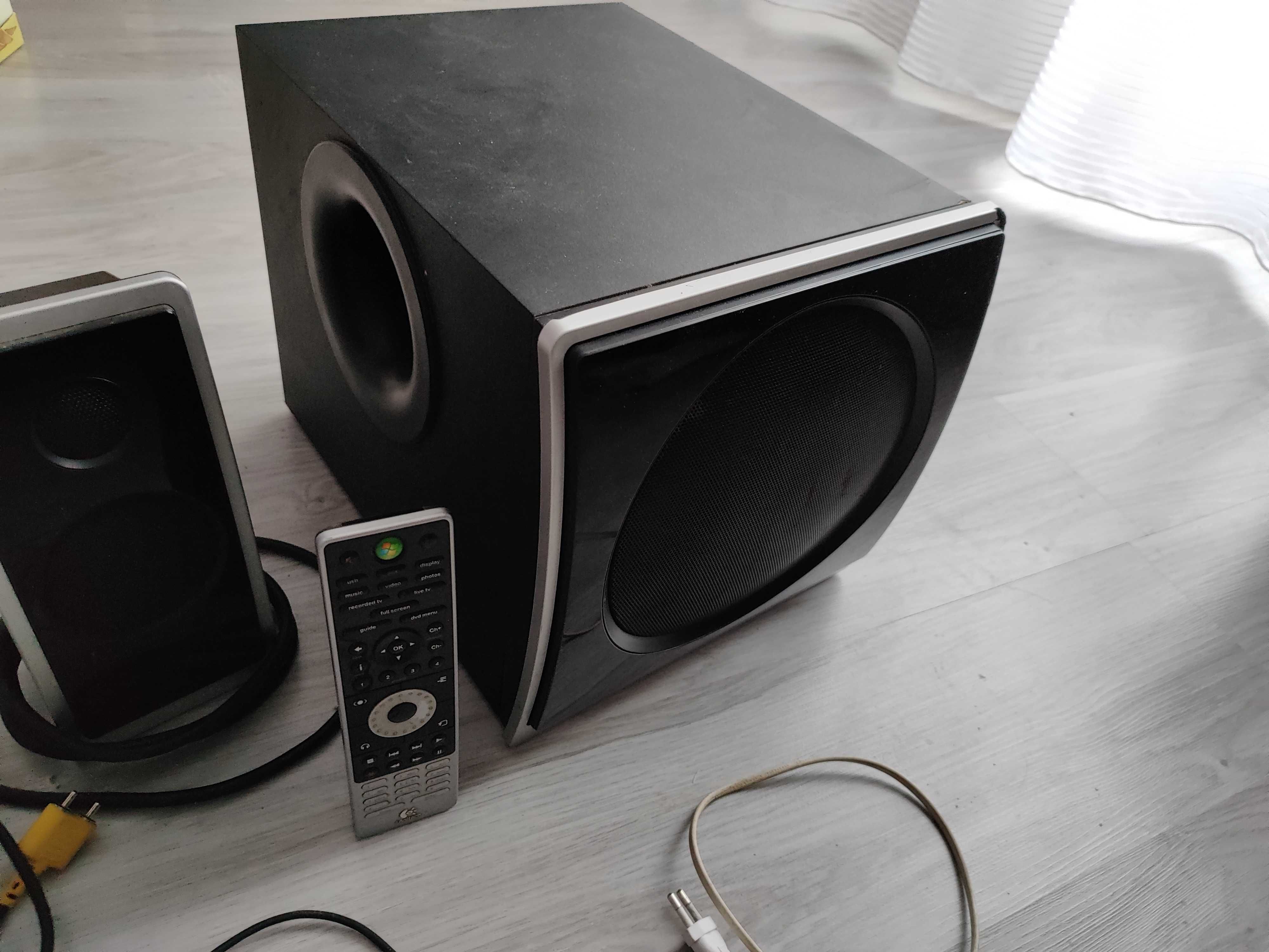 Głośniki komputerowe Logitech Z Cinema do komputera Czarny Kruk