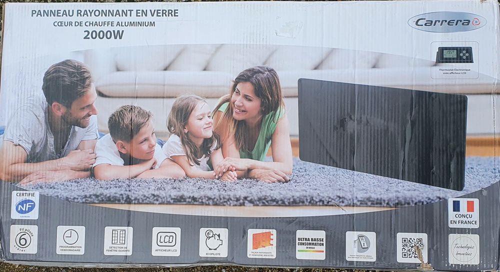 Grzejnik elektryczny konwektorowy ceramiczny Carrera HMG20A2T41T  2000