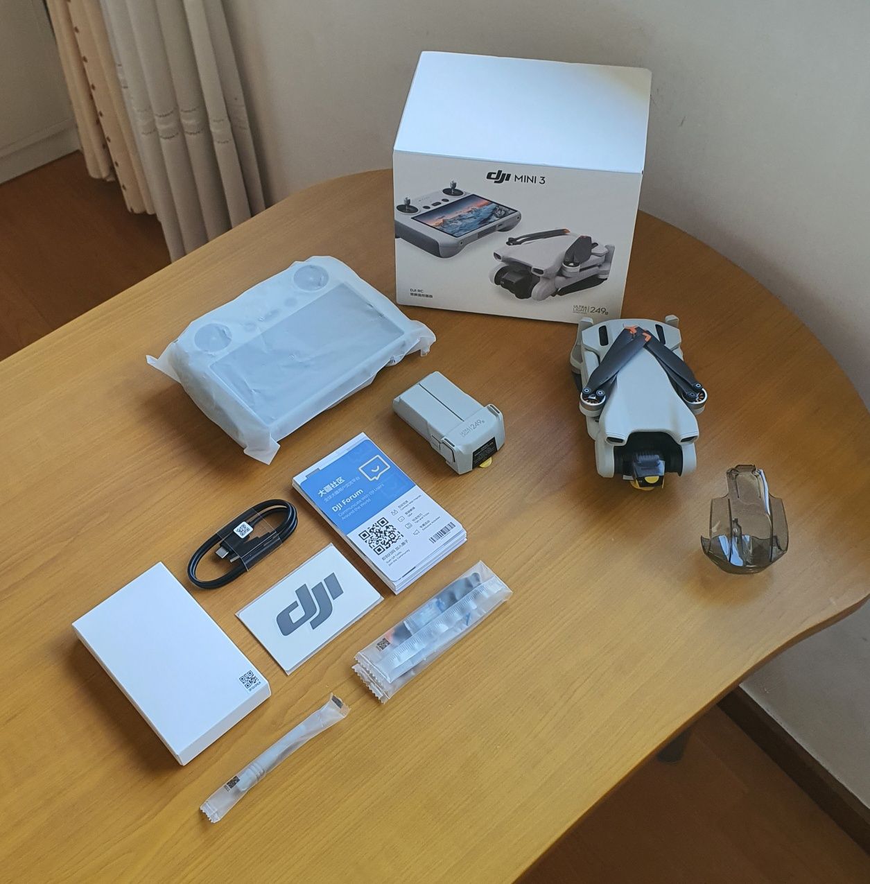 Dji Mini 3 com comando RC