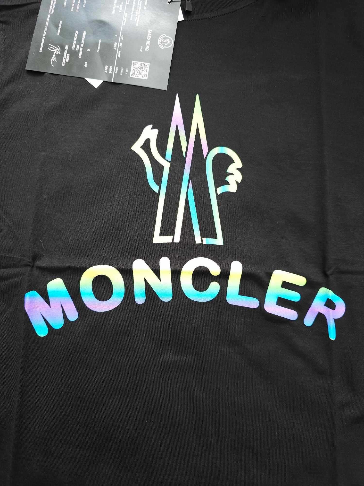 Moncler novo modelo t-shirt máxima qualidade