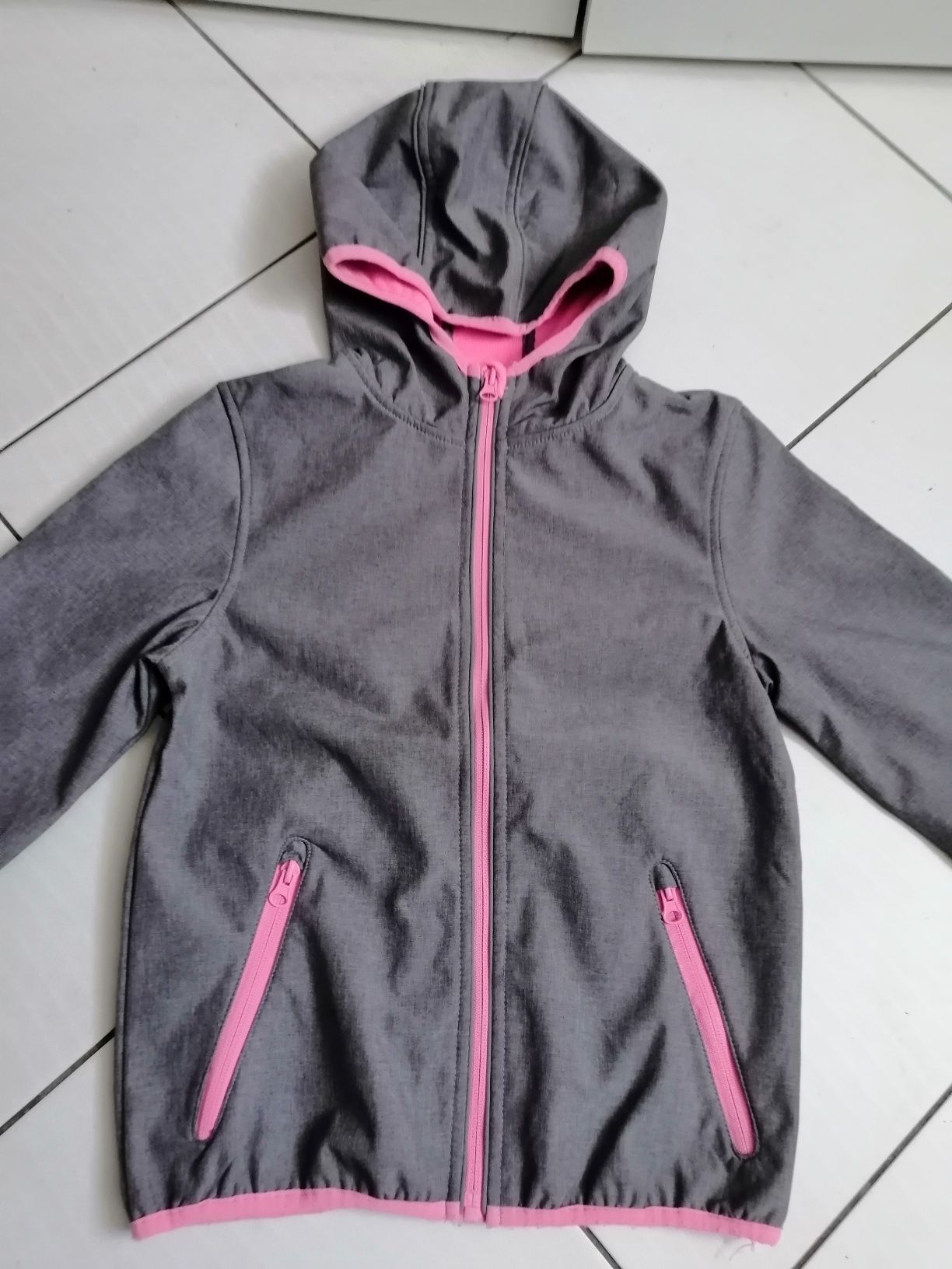 Kurtka bluza Softshell dziewczęca  rozmiar 122 128