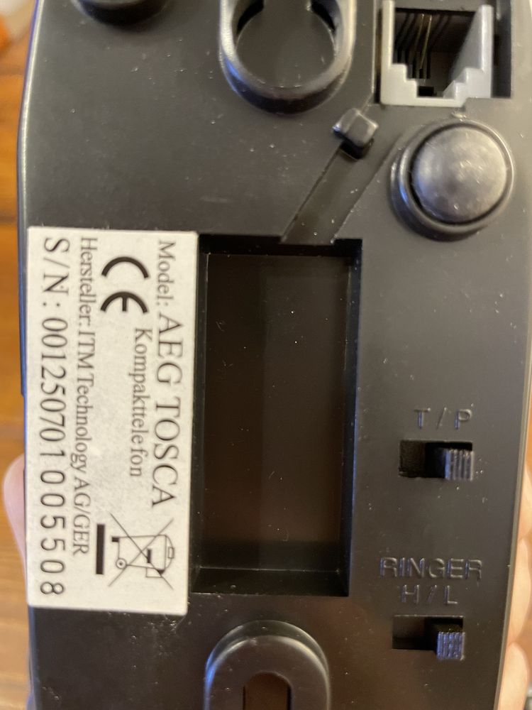 Telefon stacjonarny AEG tosca