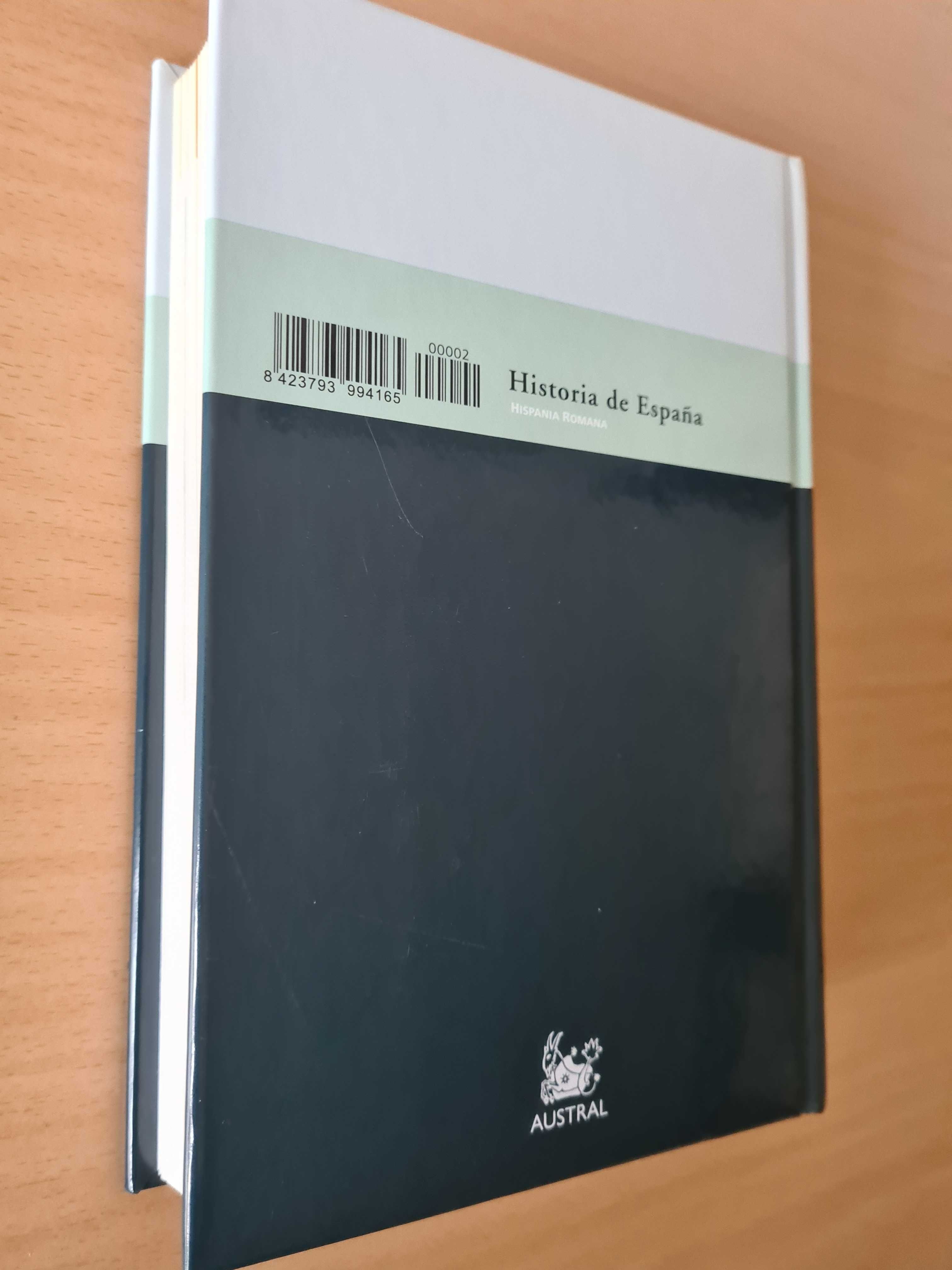 Livro "Historia de España - España Romana" José Manuel Roldán