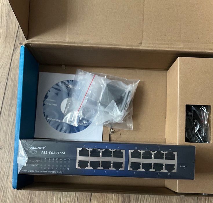 Мережевий комутатор ALLNET ALLSG8316 16-Port Gigabit
