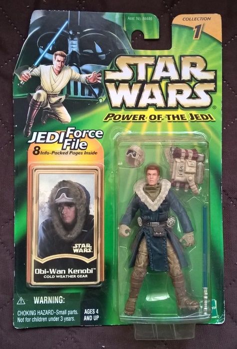 Star Wars Obi-Wan Kenobi Power of the Jedi 2000 Hasbro NOVO