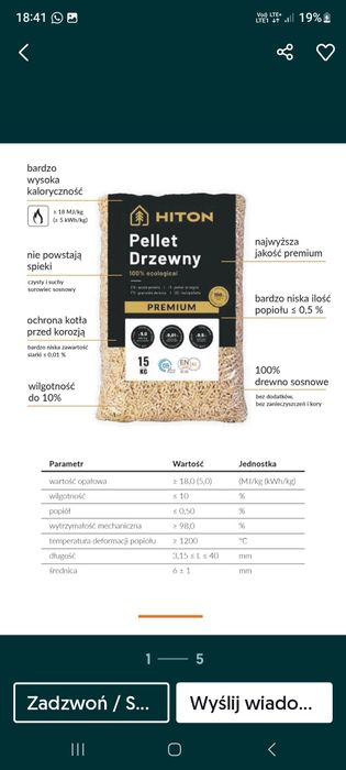 Pellet Hiton Gold Olczyk Barlinek