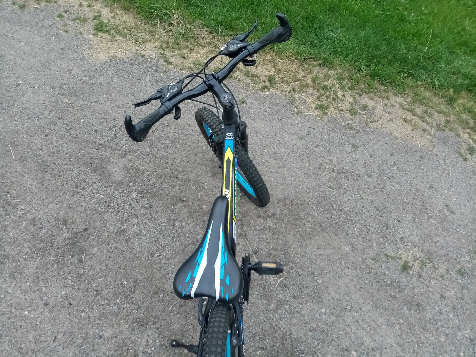 Rower dla chłopca 5-10 lat CARAIMAN 20" przerzutki amortyzator stopka