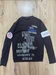 sweter brazowy affliction opium y2k