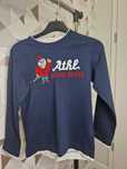 Bluza H&M 10-12 Lat granatowa 146/152  pies hokej