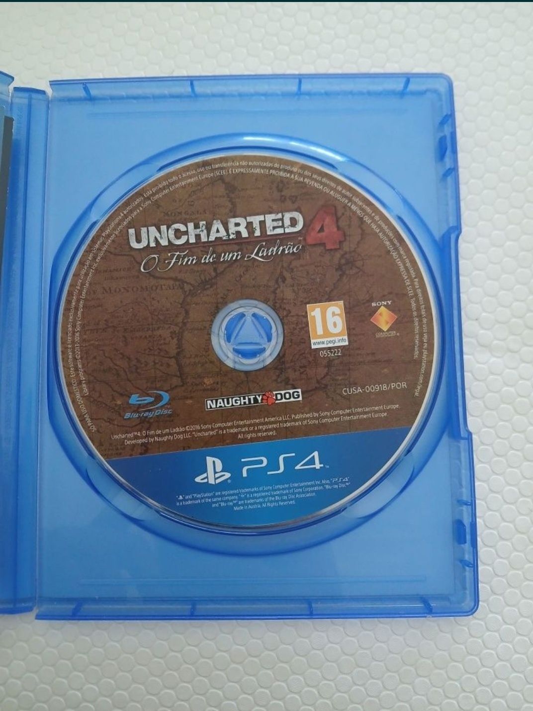 Vendo jogo ps4 impecável uncharted 4