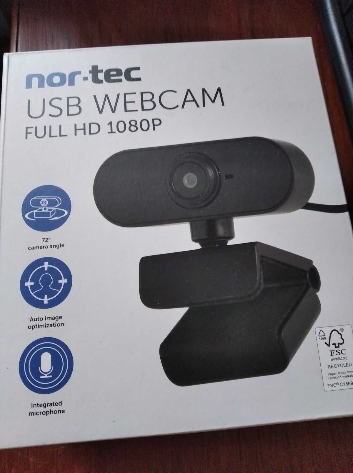 Kamera internetowa nor-tec USB 1080p