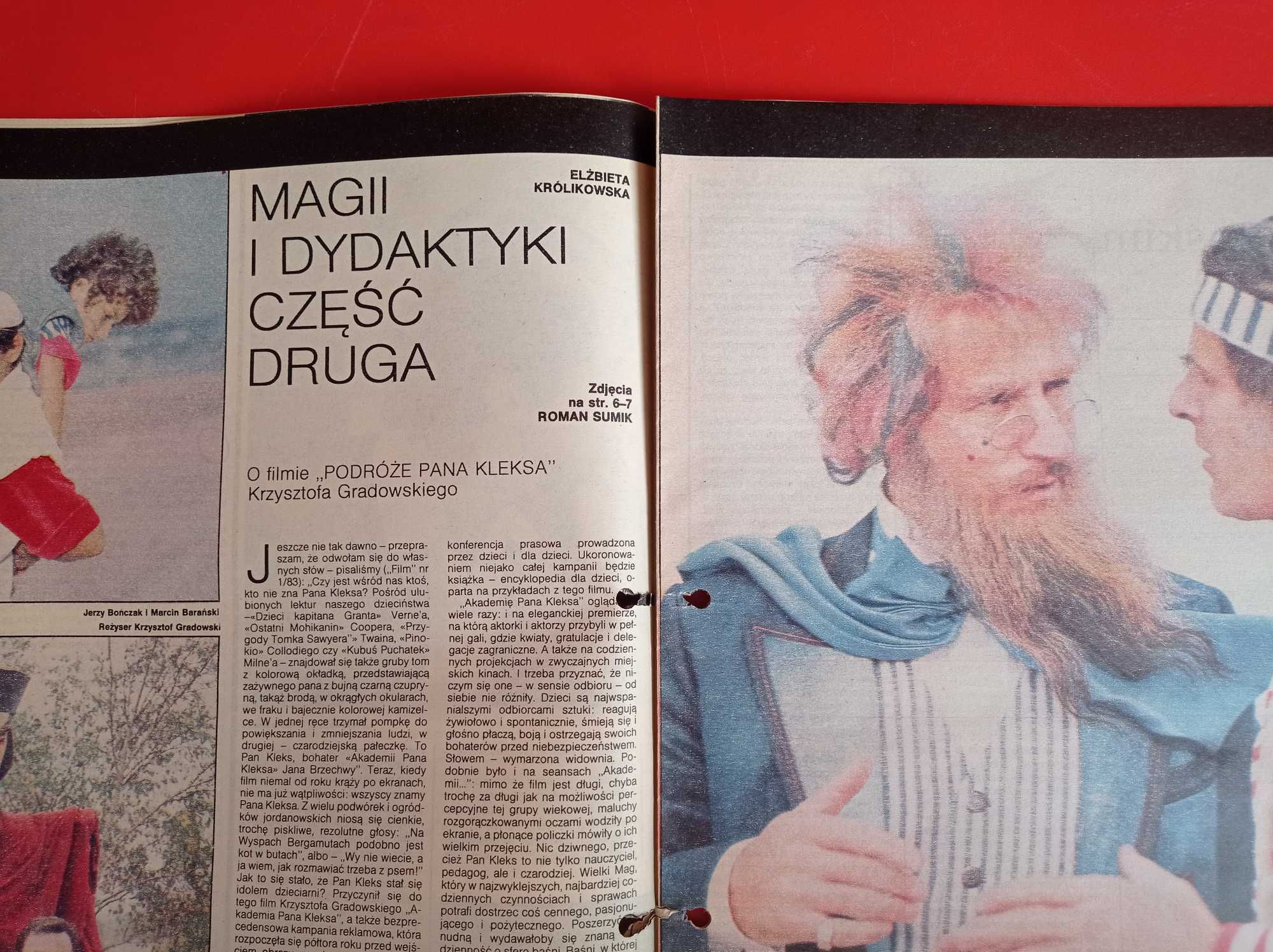 Magazyn ilustrowany FILM nr 47, 18 listopada 1984, Piotr Fronczewski