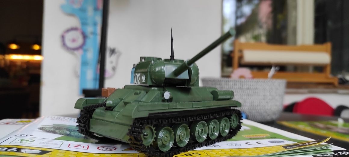 Cobi czołg t34-85 jak nowy